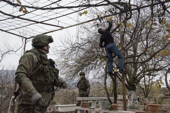 Разминирование окраин Степанакерта