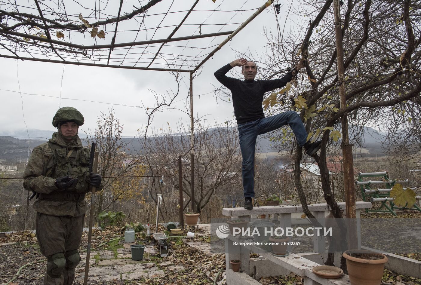 Разминирование окраин Степанакерта