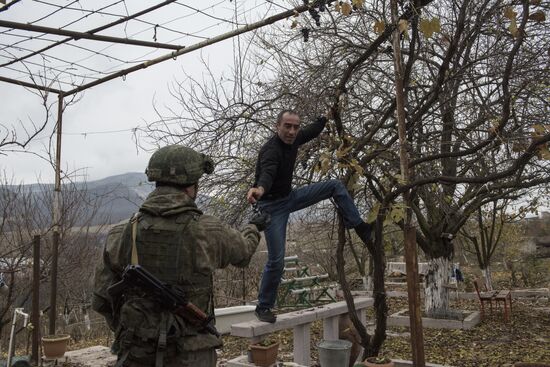 Разминирование окраин Степанакерта