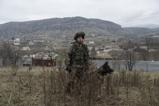 Разминирование окраин Степанакерта