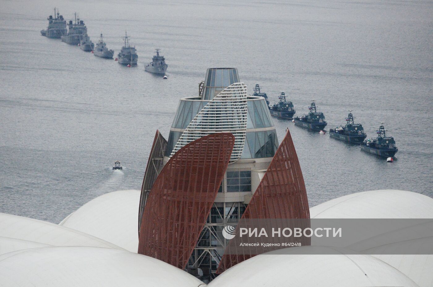 Репетиция военного парада в Баку