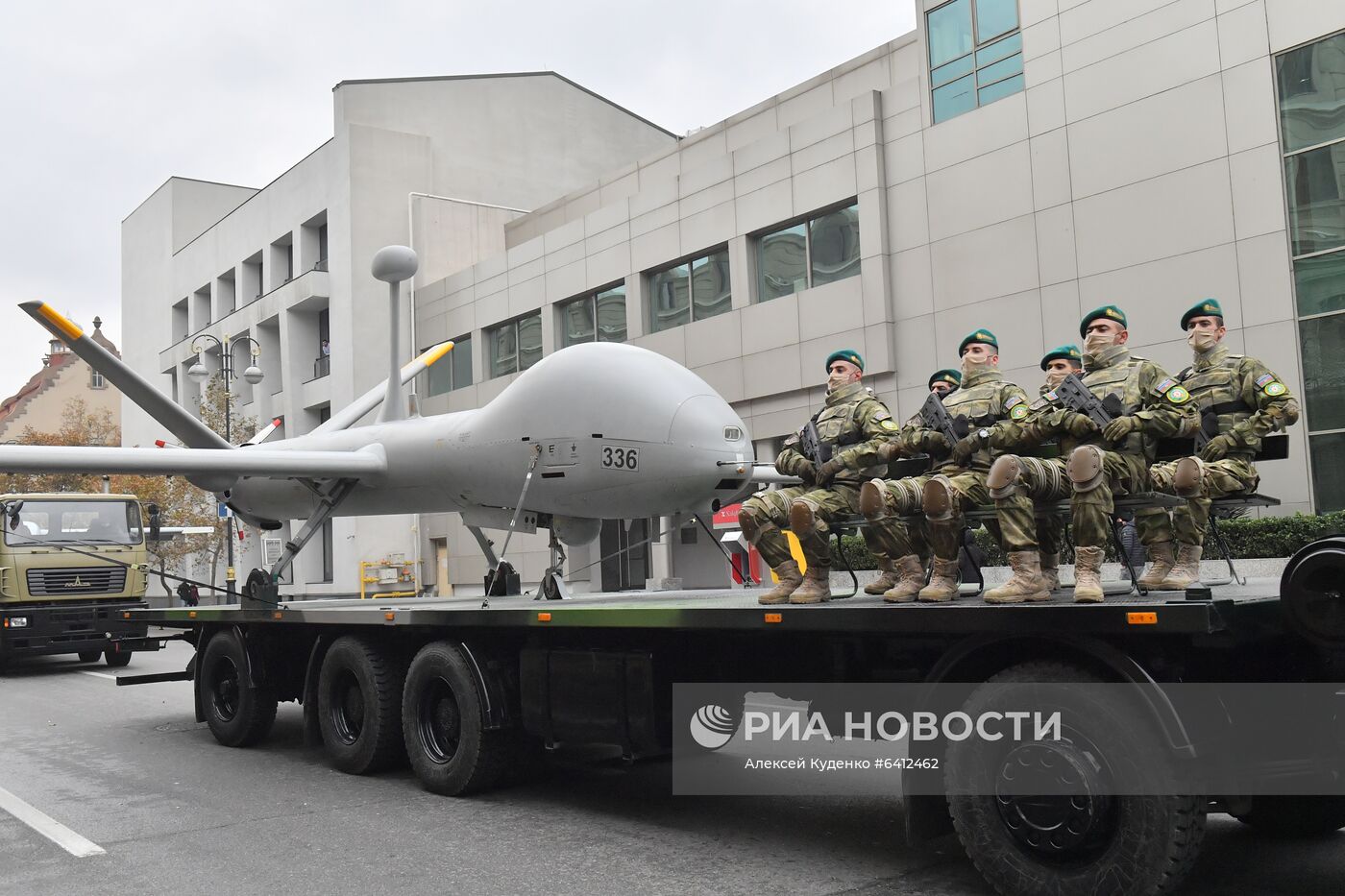 Репетиция военного парада в Баку