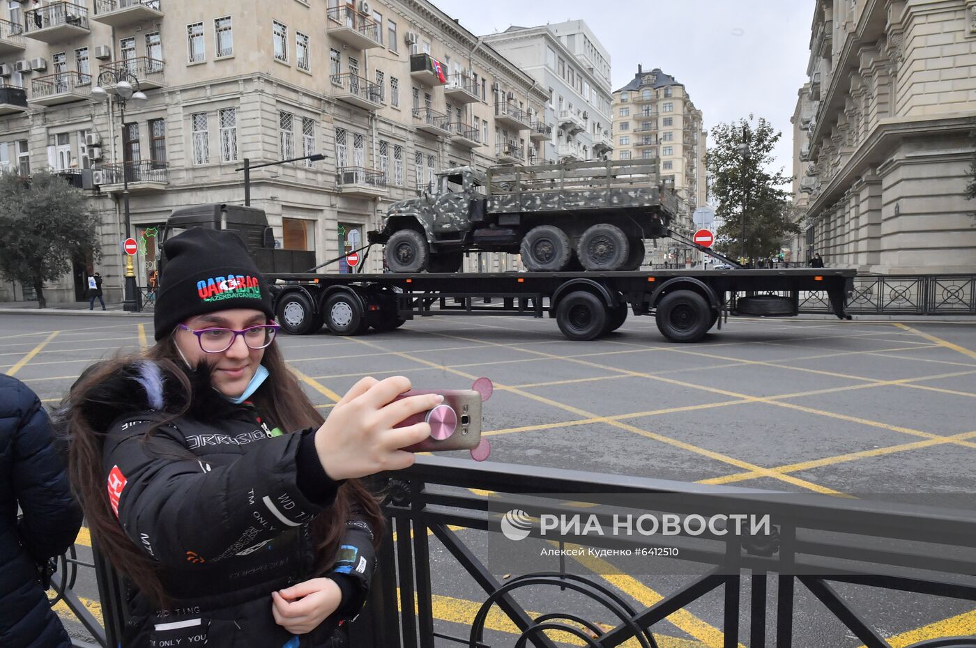 Репетиция военного парада в Баку