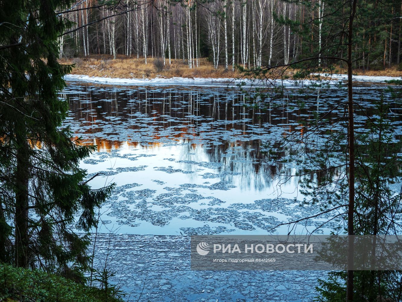 Зима в Карелии