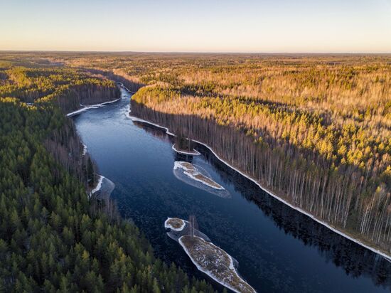 Зима в Карелии