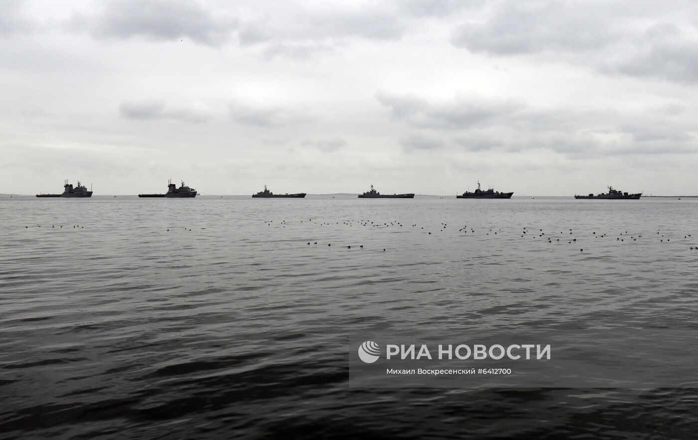 Репетиция военного парада в Баку