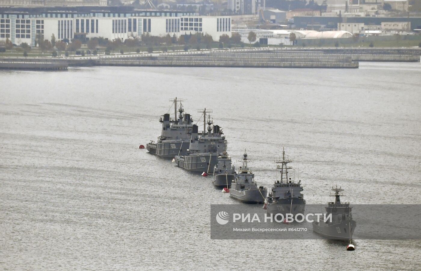 Репетиция военного парада в Баку