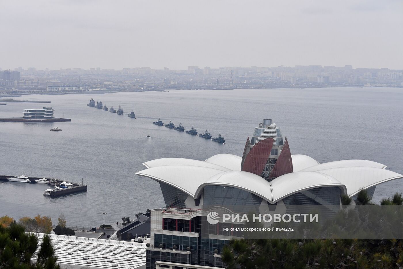 Репетиция военного парада в Баку