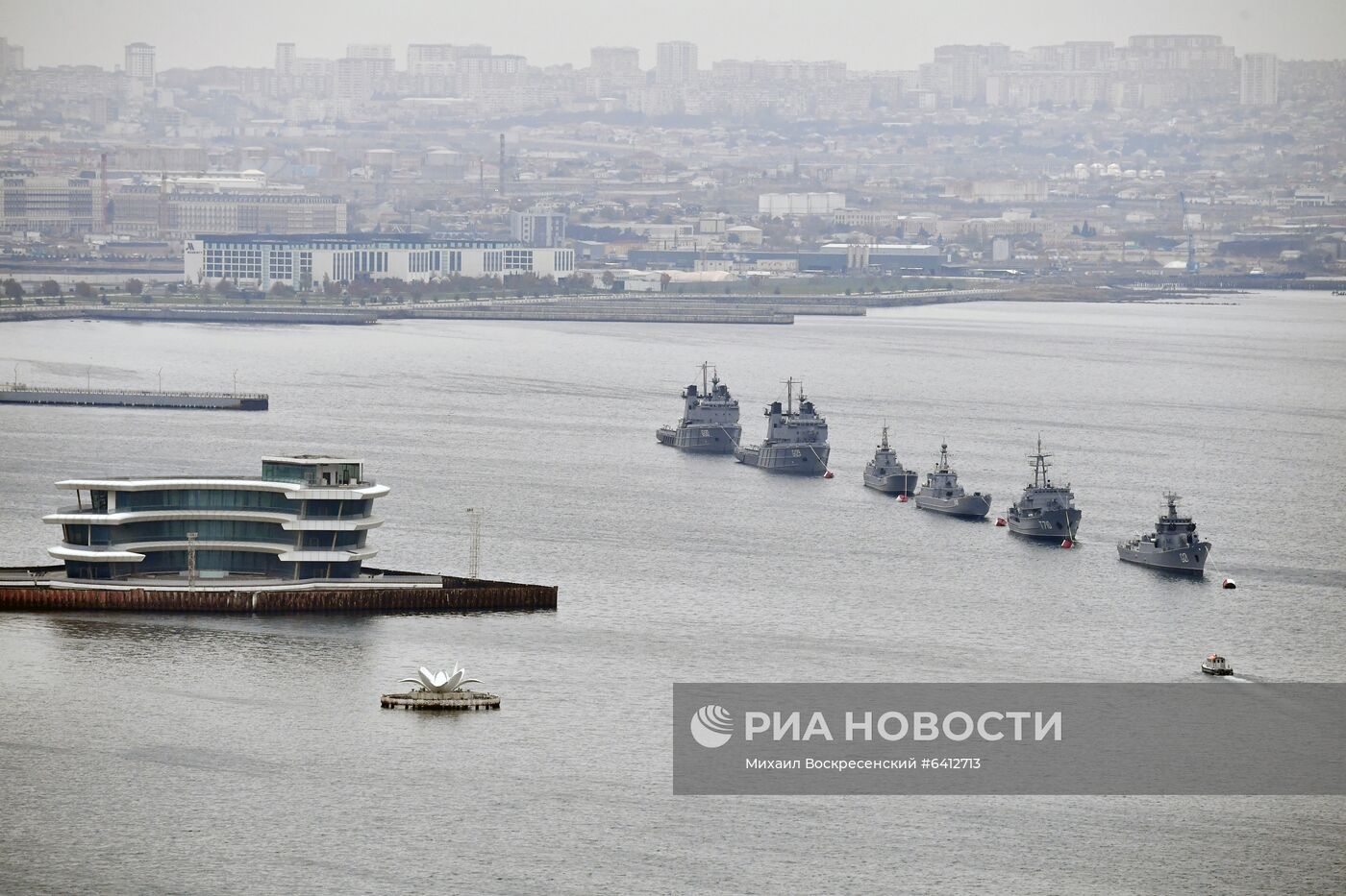 Репетиция военного парада в Баку