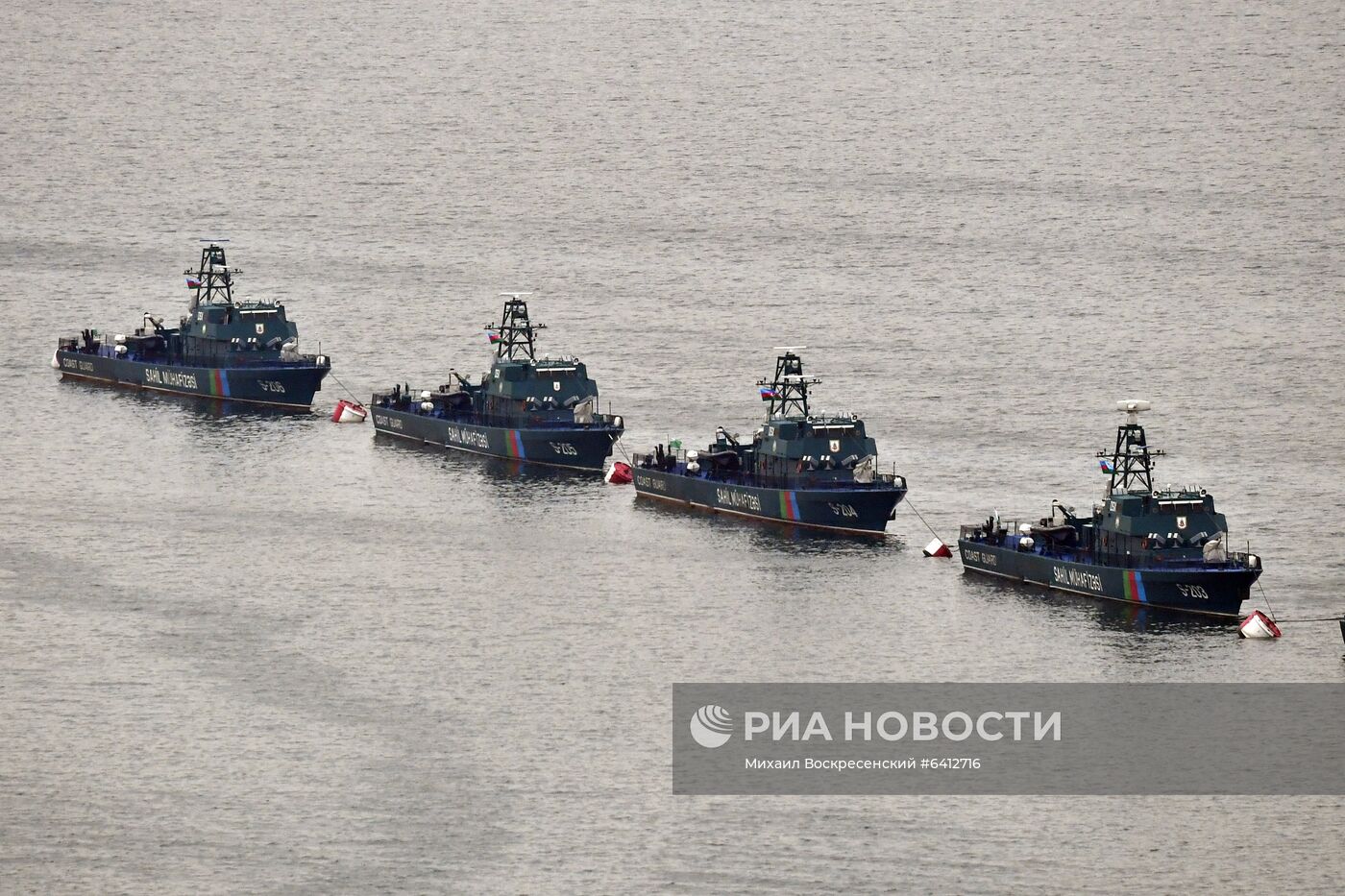 Репетиция военного парада в Баку