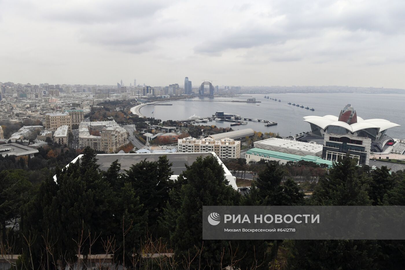 Репетиция военного парада в Баку