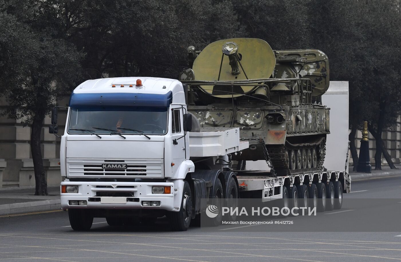 Репетиция военного парада в Баку