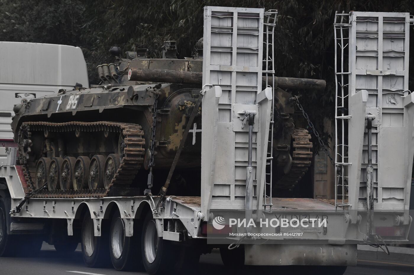 Репетиция военного парада в Баку