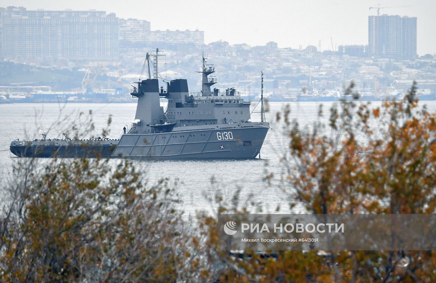 Репетиция военного парада в Баку