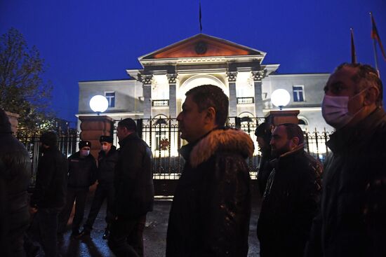 Акция протеста оппозиции в Ереване