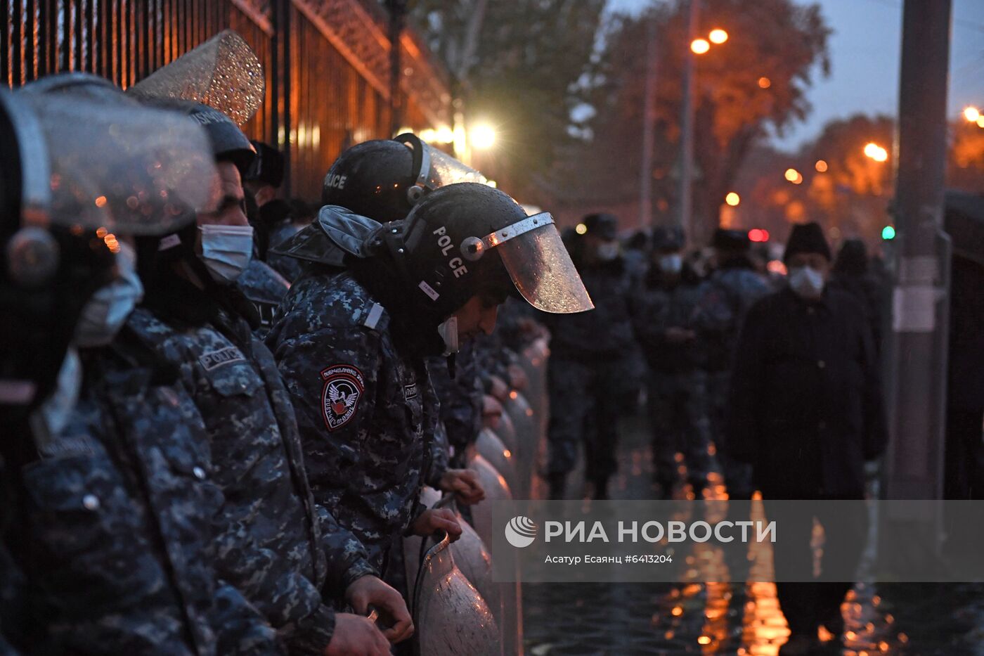 Акция протеста оппозиции в Ереване