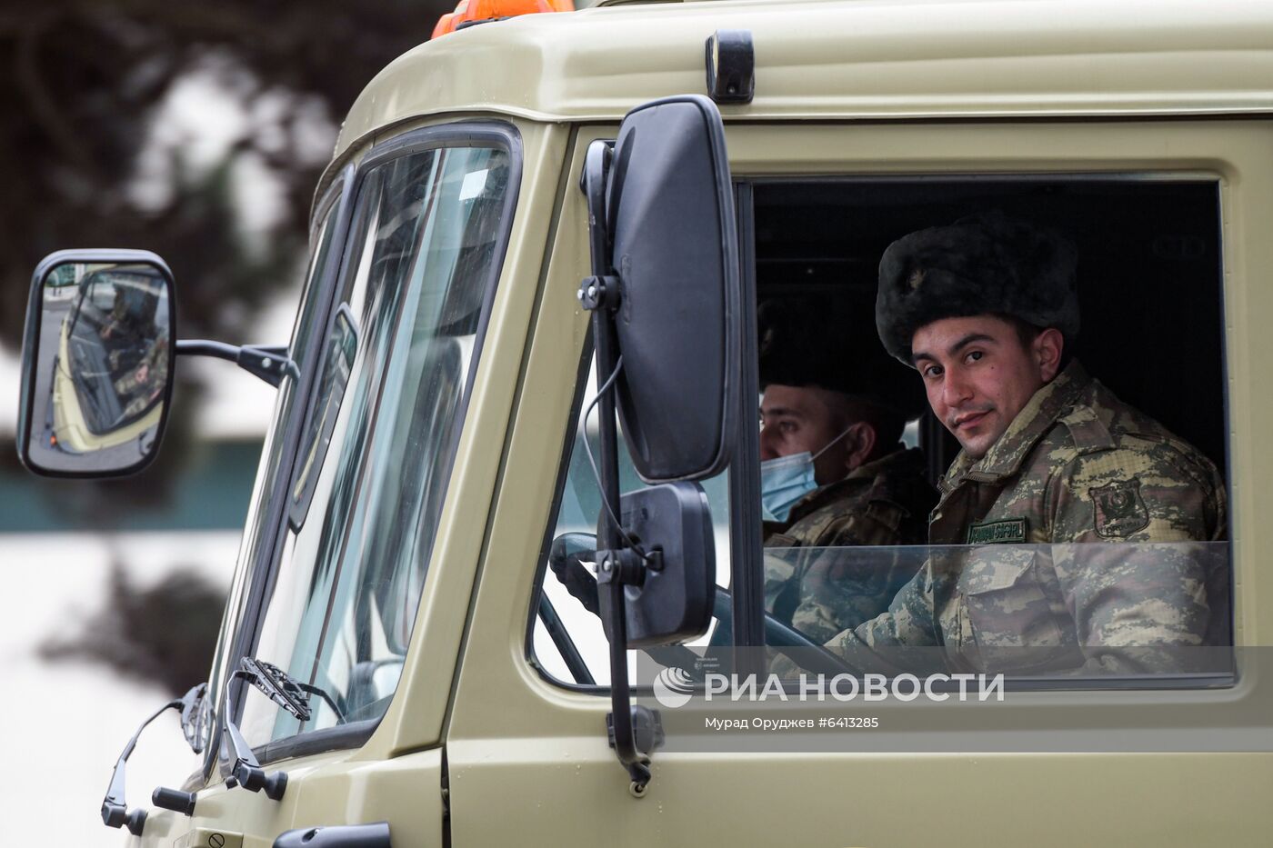 Репетиция военного парада в Баку