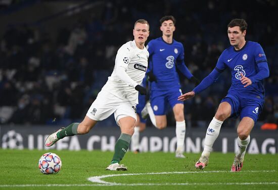 Футбол. Лига чемпионов. Матч "Челси" – "Краснодар"