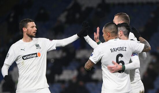 Футбол. Лига чемпионов. Матч "Челси" – "Краснодар"