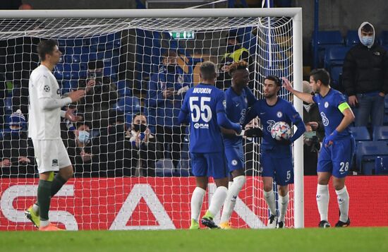 Футбол. Лига чемпионов. Матч "Челси" – "Краснодар"