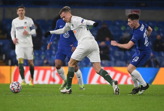 Футбол. Лига чемпионов. Матч "Челси" – "Краснодар"