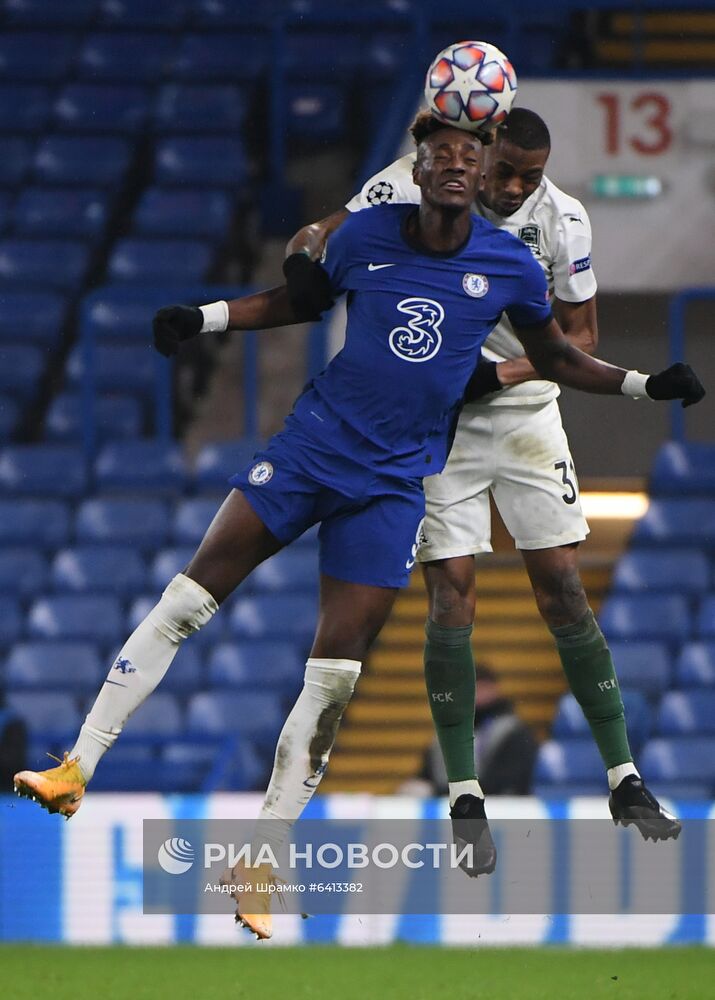 Футбол. Лига чемпионов. Матч "Челси" – "Краснодар"