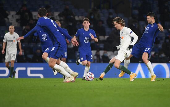 Футбол. Лига чемпионов. Матч "Челси" – "Краснодар"