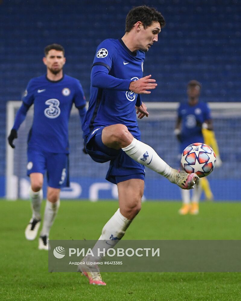 Футбол. Лига чемпионов. Матч "Челси" – "Краснодар"