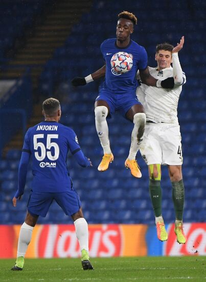 Футбол. Лига чемпионов. Матч "Челси" – "Краснодар"