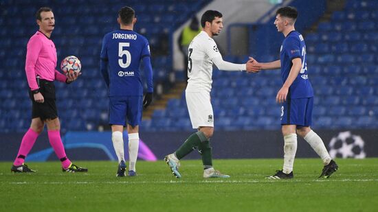 Футбол. Лига чемпионов. Матч "Челси" – "Краснодар"