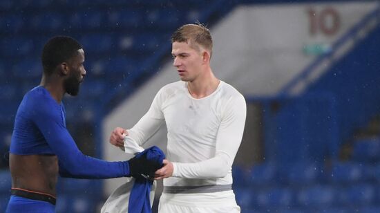 Футбол. Лига чемпионов. Матч "Челси" – "Краснодар"