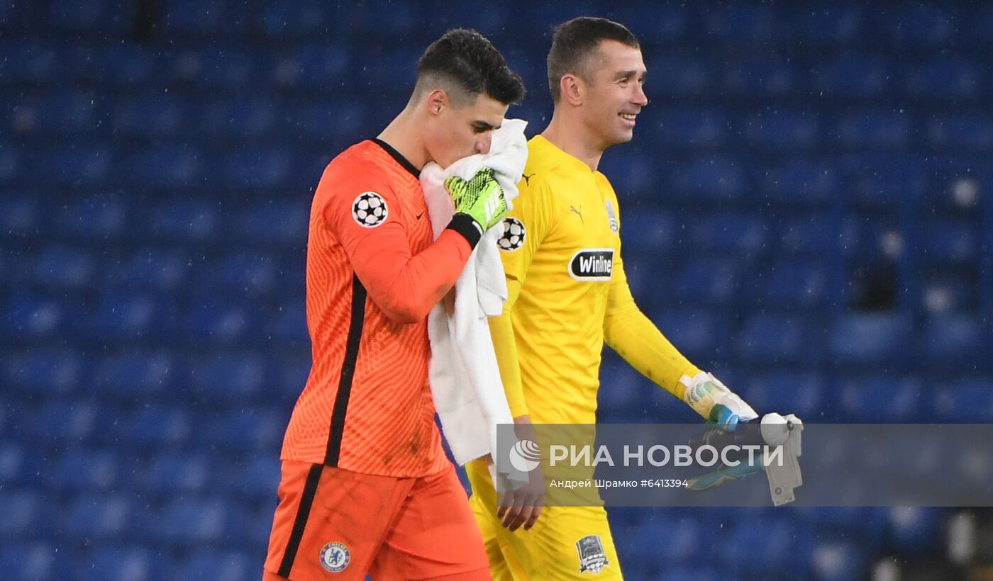 Футбол. Лига чемпионов. Матч "Челси" – "Краснодар"