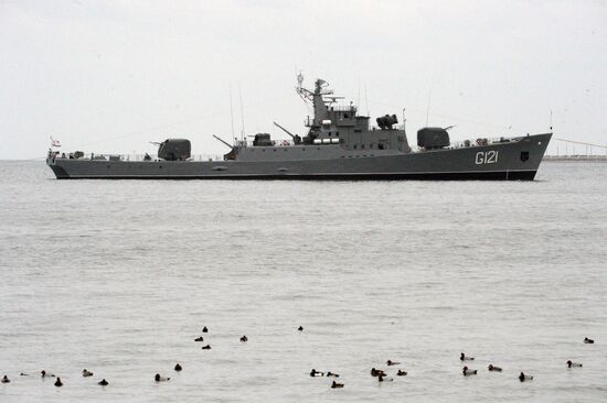 Репетиция военного парада в Баку