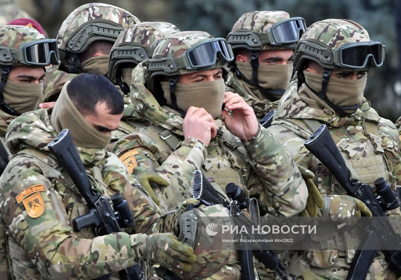 Военный парад в Баку