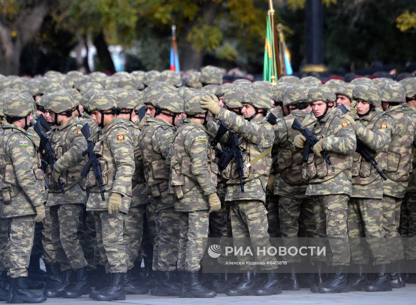 Военный парад в Баку