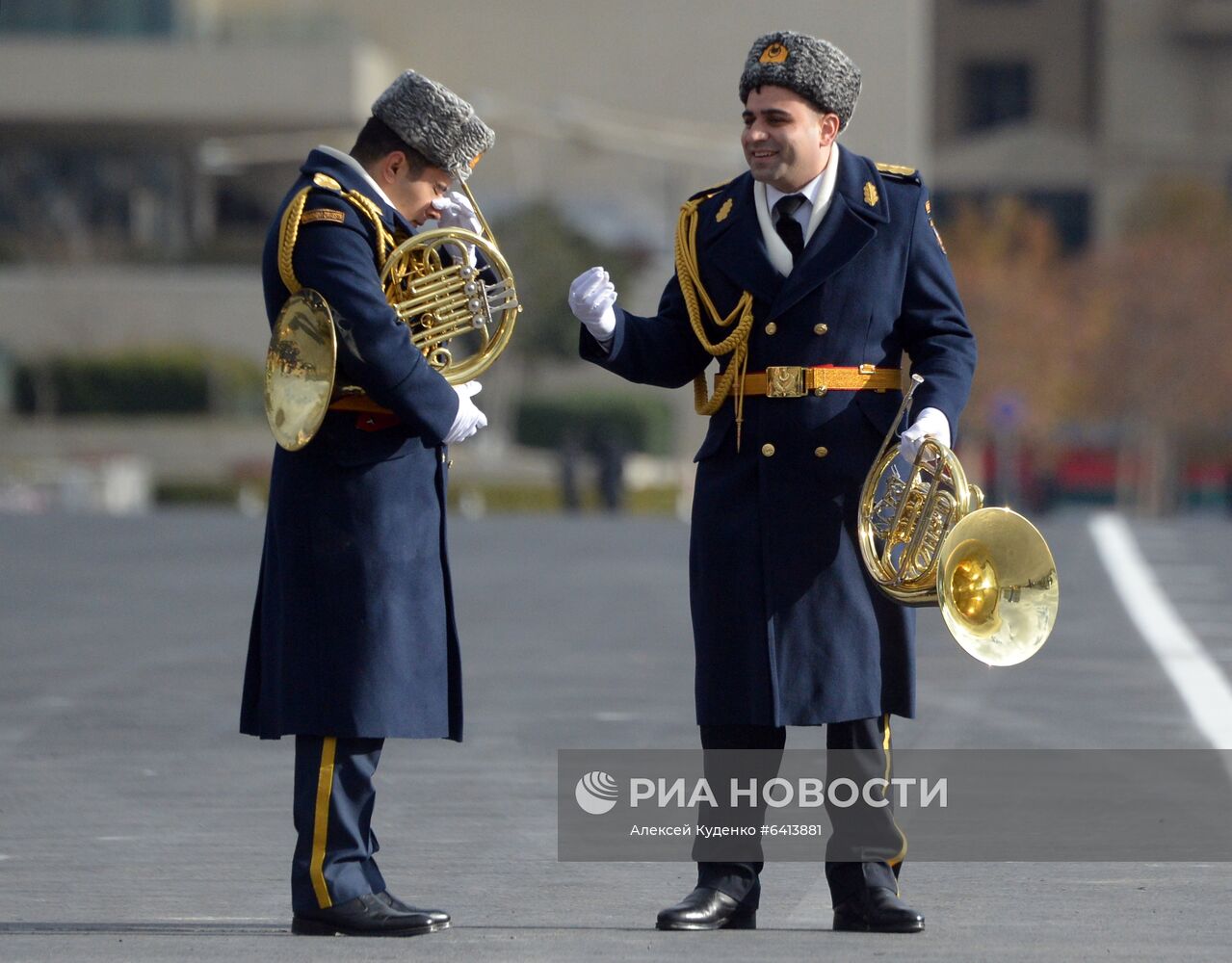 Военный парад в Баку