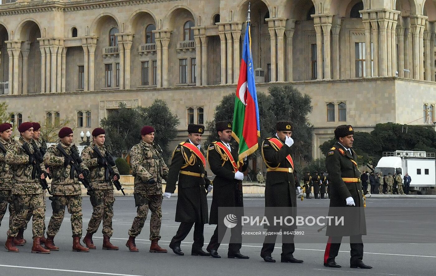 Военный парад в Баку