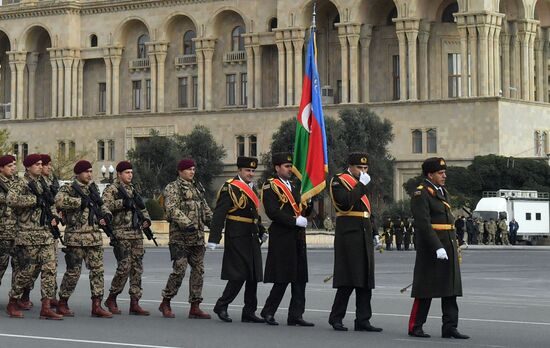 Военный парад в Баку