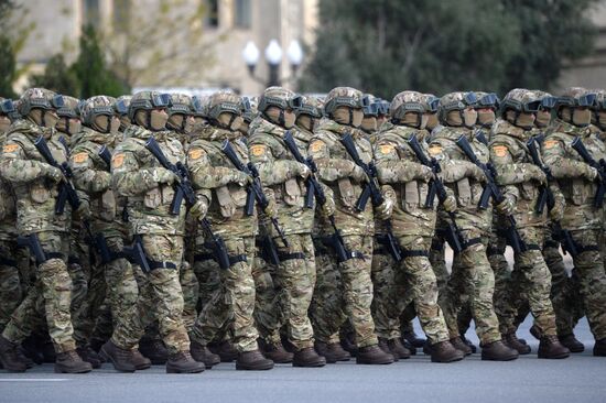 Военный парад в Баку