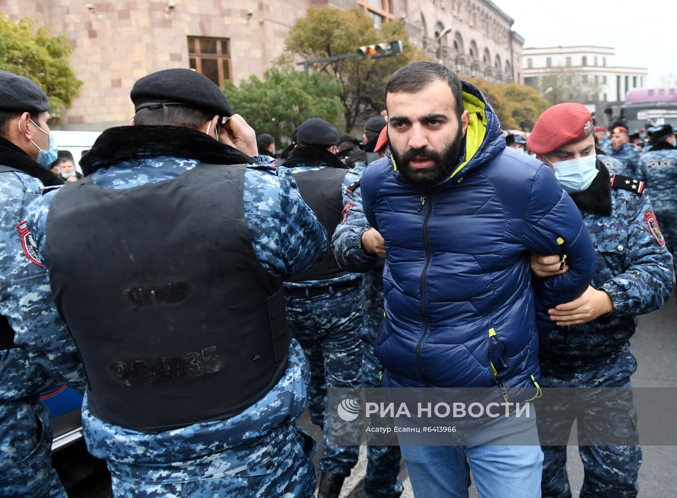 Акция протеста в Ереване