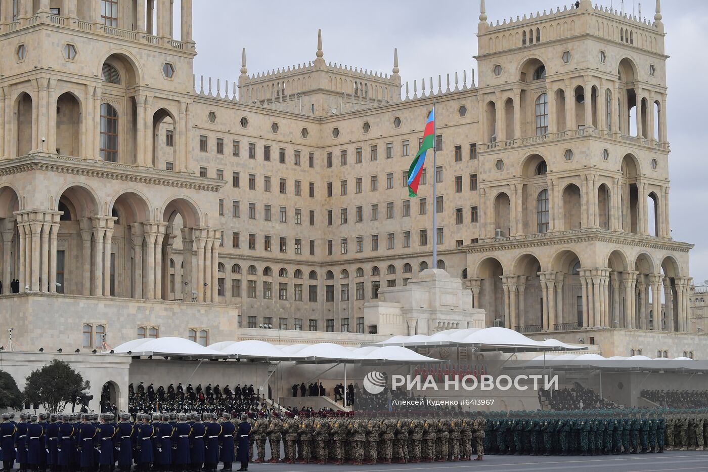 Военный парад в Баку