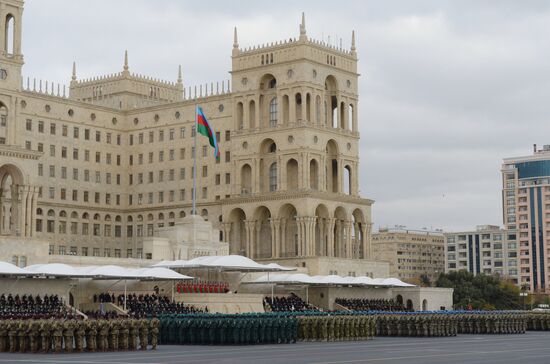 Военный парад в Баку