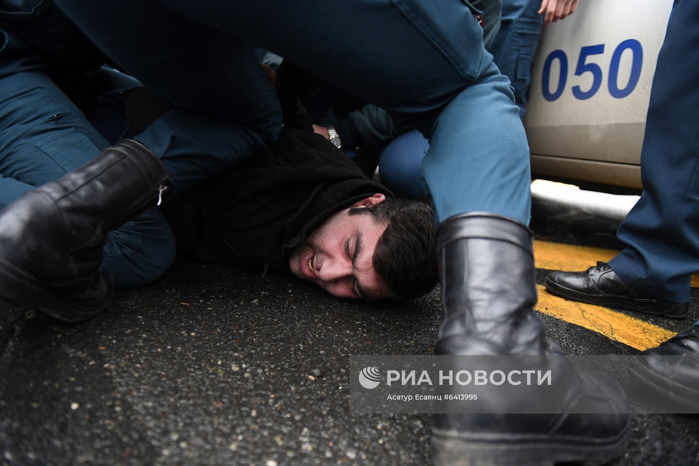 Акция протеста в Ереване