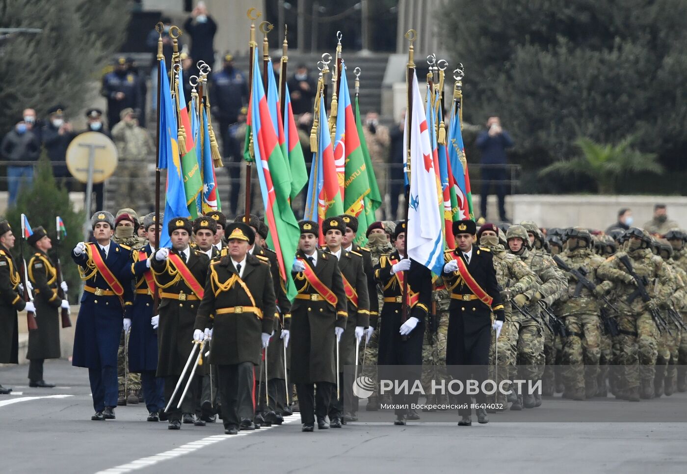 Военный парад в Баку