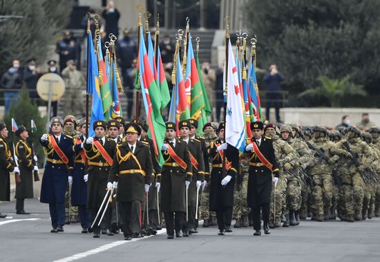 Военный парад в Баку