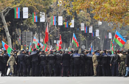 Военный парад в Баку