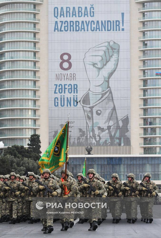 Военный парад в Баку