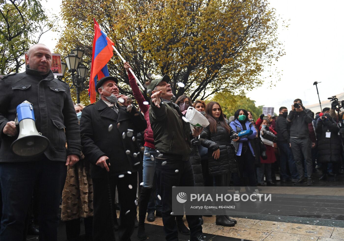 Акция протеста в Ереване