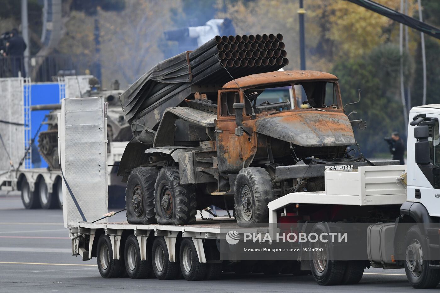 Военный парад в Баку