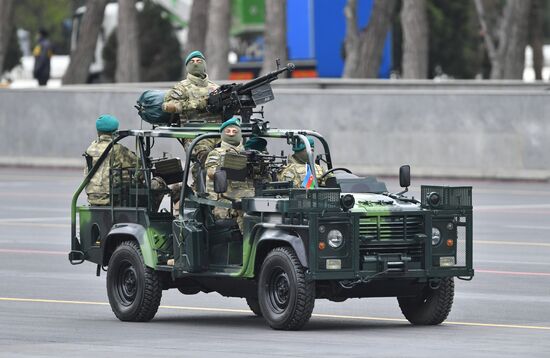 Военный парад в Баку